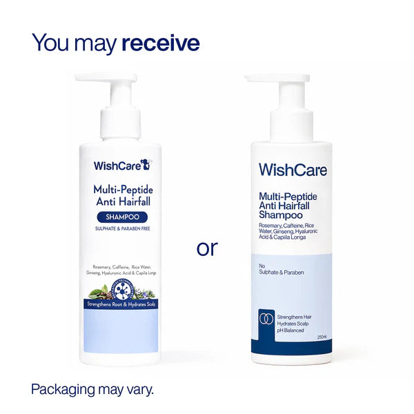 WishCare Multi Peptide Anti Hairfall Shampoo 250ml