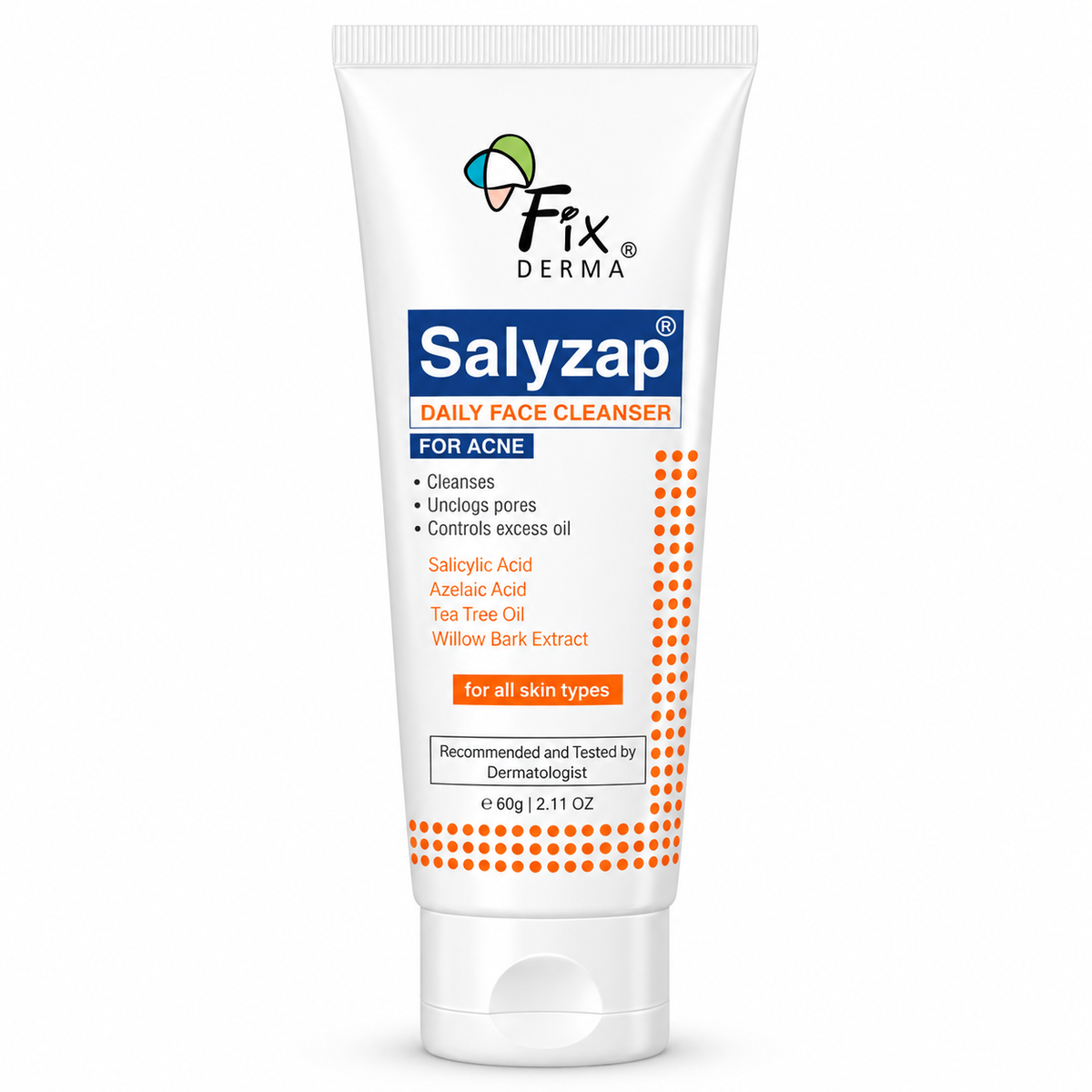 Fix Derma Salyzap Daily Face Cleanser for Acne – 60g