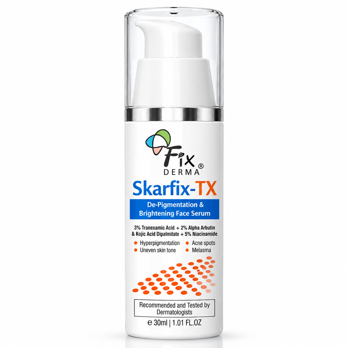 Fix Derma Skarfix-TX De-Pigmentation &amp; Brightening Face Serum | 30ml