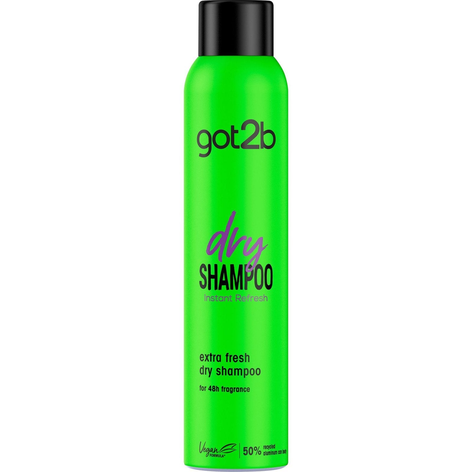 Schwarzkopf Got2b Instant FreshUp Extra Fresh Dry Shampoo for 48hr Fresh Fragrance ( Green)