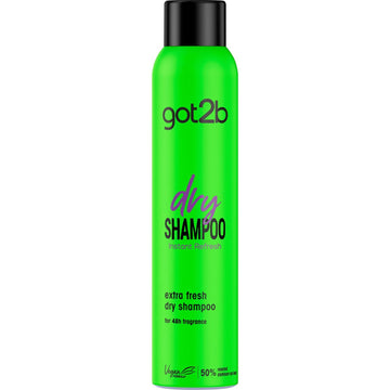 Schwarzkopf Got2b Instant FreshUp Extra Fresh Dry Shampoo for 48hr Fresh Fragrance ( Green)