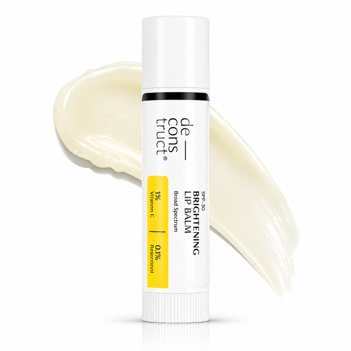 Deconstruct Brightening Lip Balm SPF 30 – 1% Vitamin C & 0.1% Resorcinol
