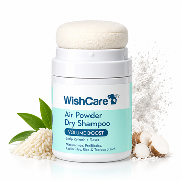 WishCare Air Powder Dry Shampoo Volume Boost – Oil Control & Scalp Refresh Powder 10g