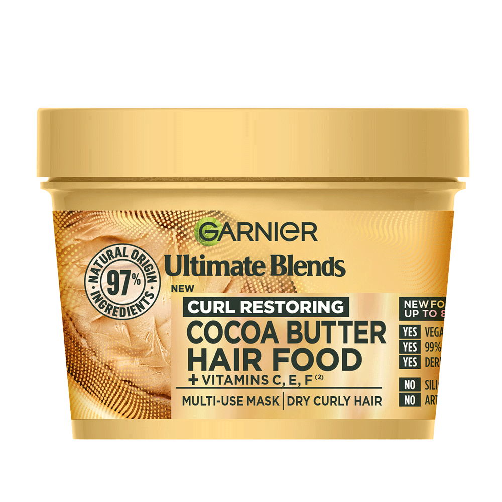Garnier Ultimate Blends CurlRestoring Hair Food Cocoa Butter & Jojoba Oil 390ml