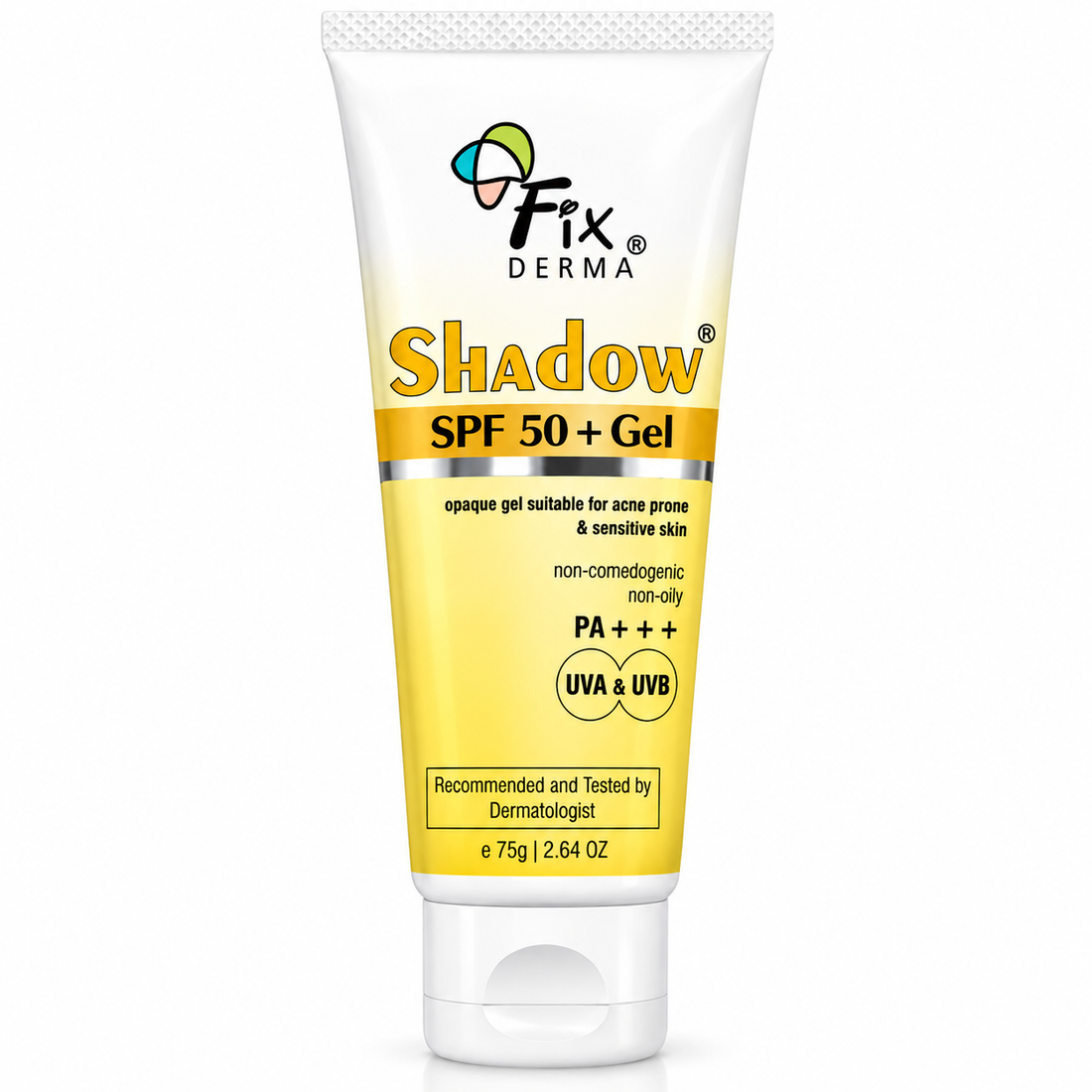 Fix Derma Shadow SPF 50+ Gel sunscreen