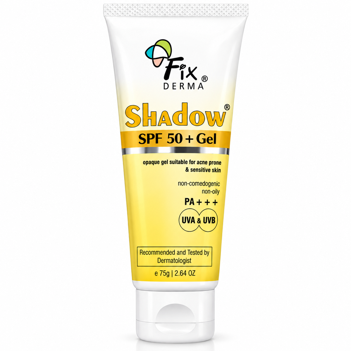 Fix Derma Shadow SPF 50+ Gel sunscreen