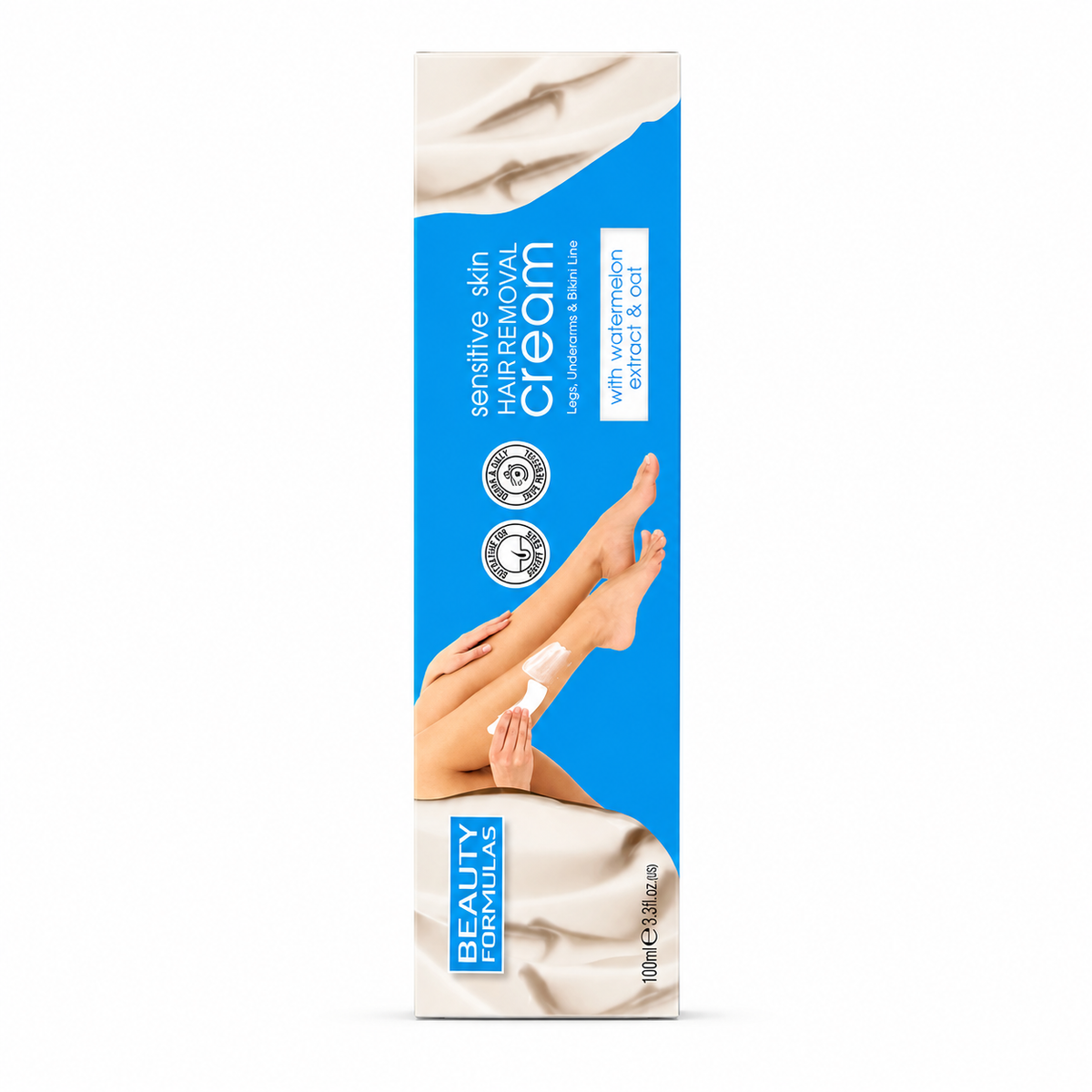 Beauty Formulas Sensitive Skin Hair Removal Cream – 100ml