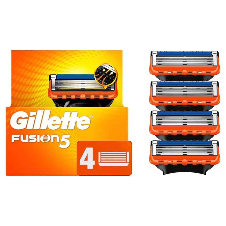 Gillette Fusion5 Replacement Cartridges – 4 Pack
