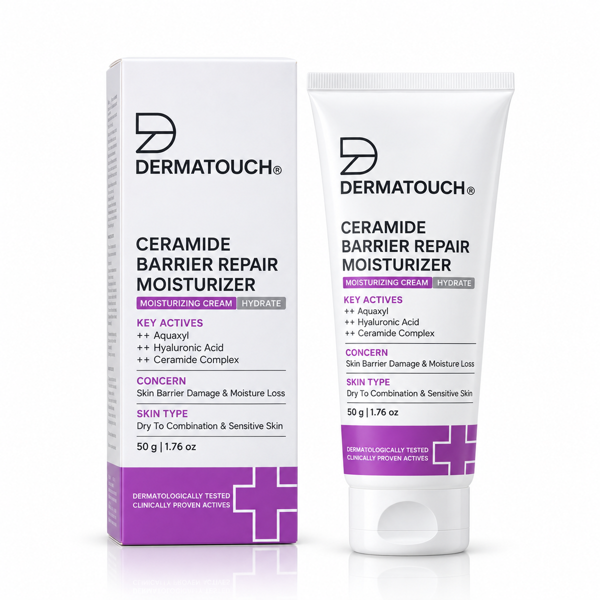 DermatoTouch Ceramide Barrier Repair Moisturizer | 50g