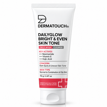 DermatoTouch DailyGlow Bright &amp; Even Skin Tone Face Wash | 70g