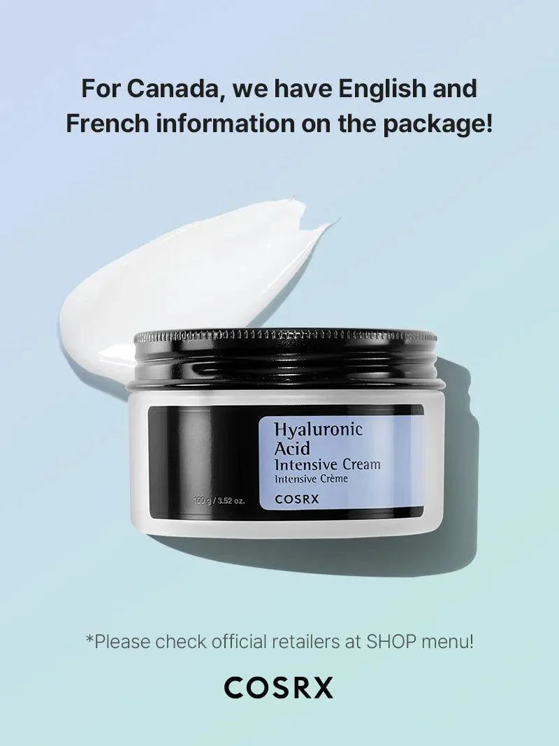Cosrx Hyaluronic Acid Intensive Cream 100ml