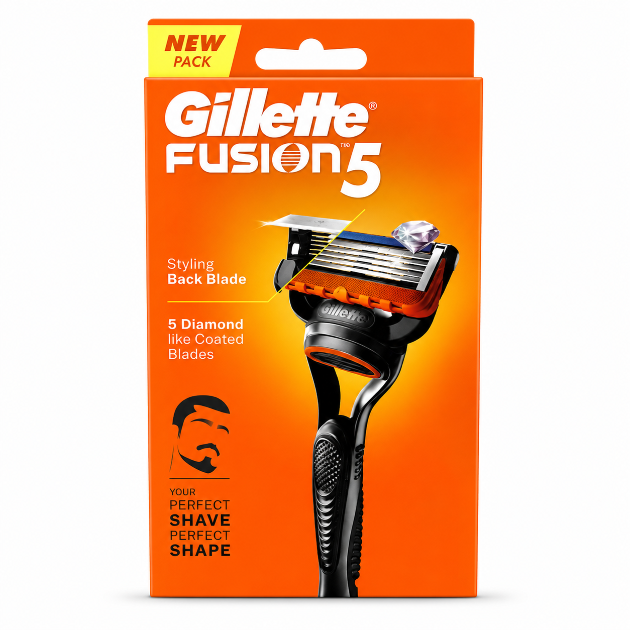 Gillette Fusion5 Razor – Styling Back Blade