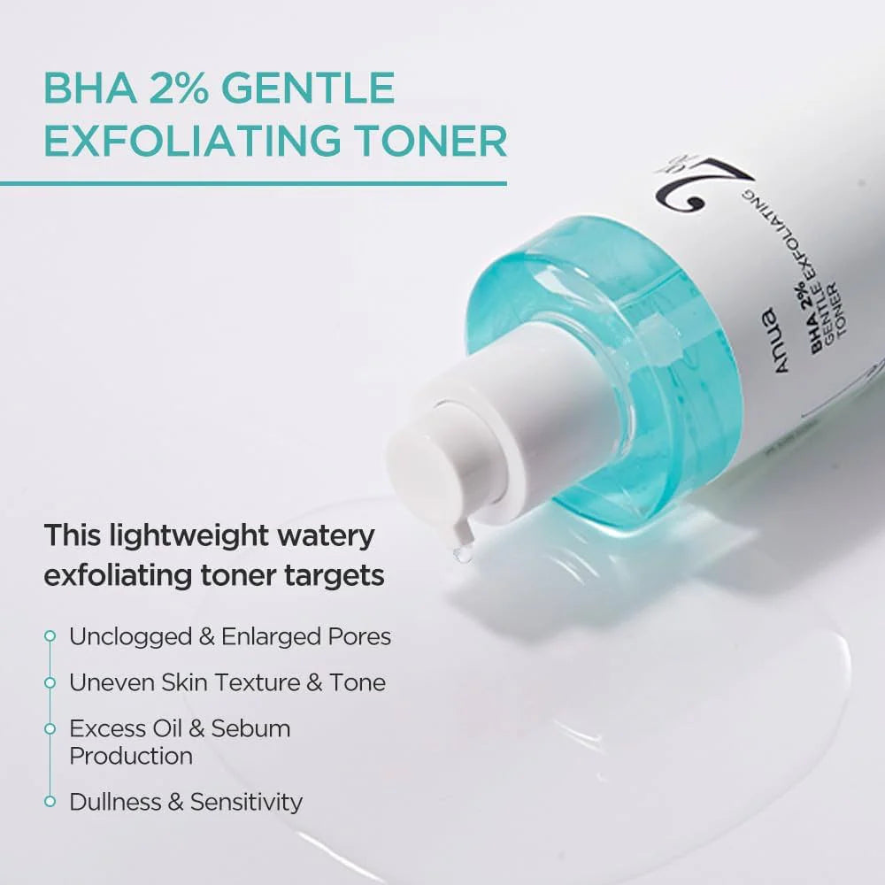 ANUA BHA 2% Gentle Exfoliating Toner – 150ml