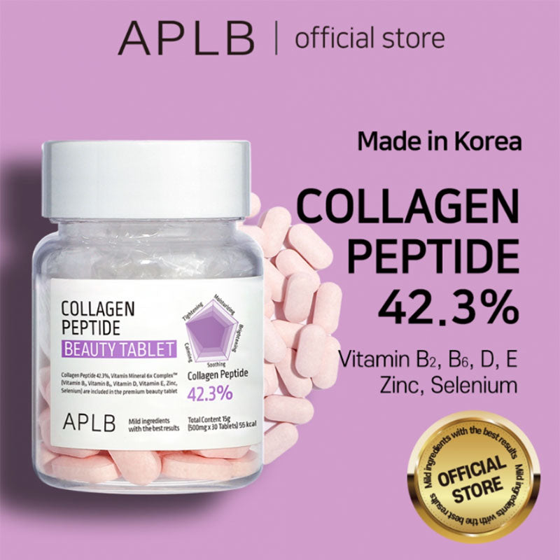 APLB Collagen Peptide Beauty Tablet 500mg × 30 Tablets