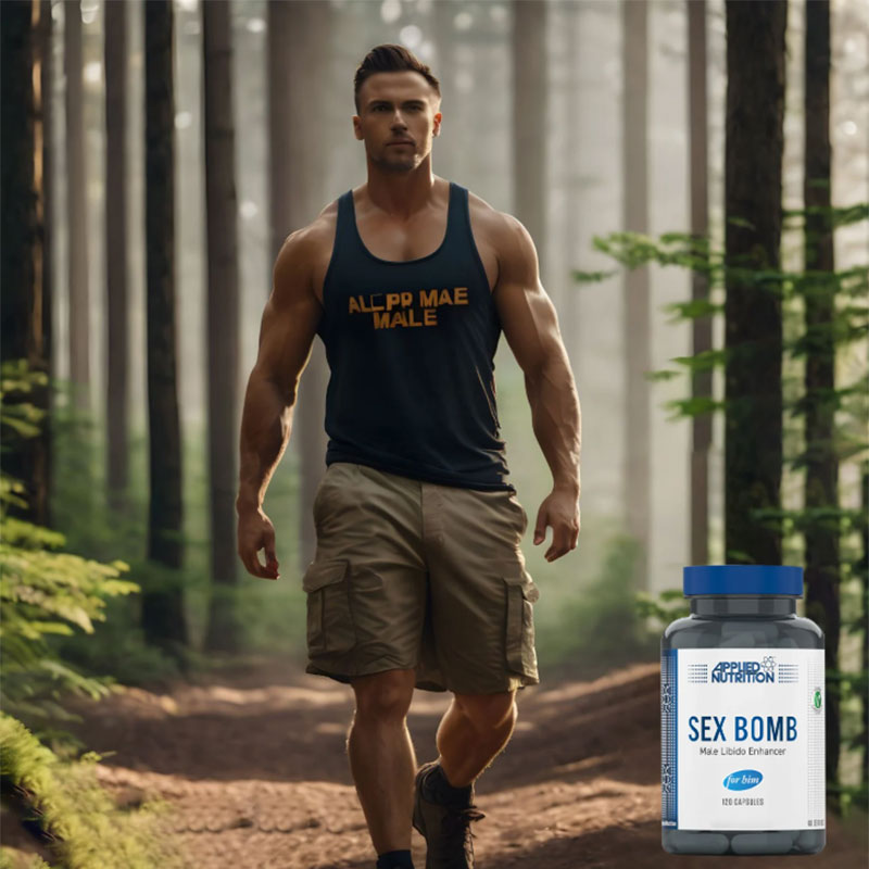 Applied Nutrition Se*x Bomb for Him – 120 Capsules