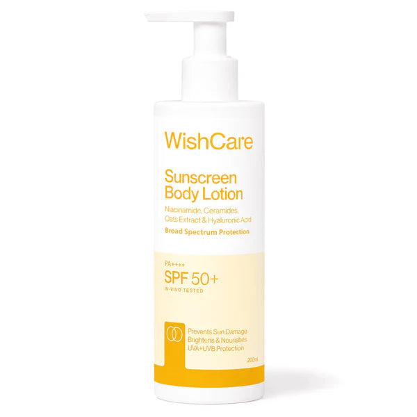 WishCare SPF 50 Sunscreen Body Lotion PA+++ 200ml