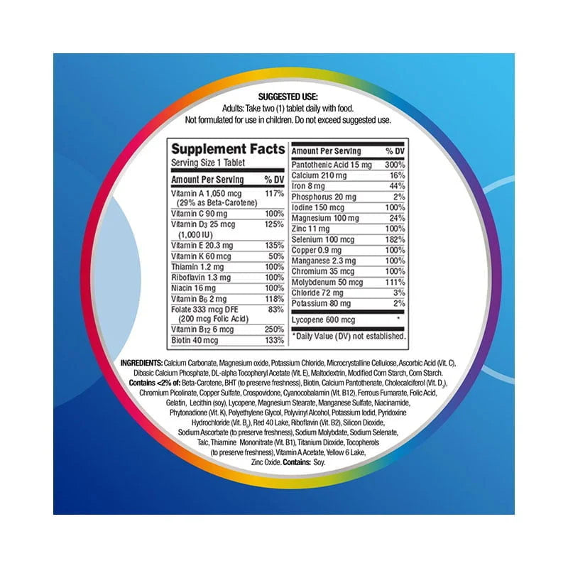 Centrum Multivitamins for Men With Vitamin D3, B Vitamins and Antioxidants, 120 Tablets
