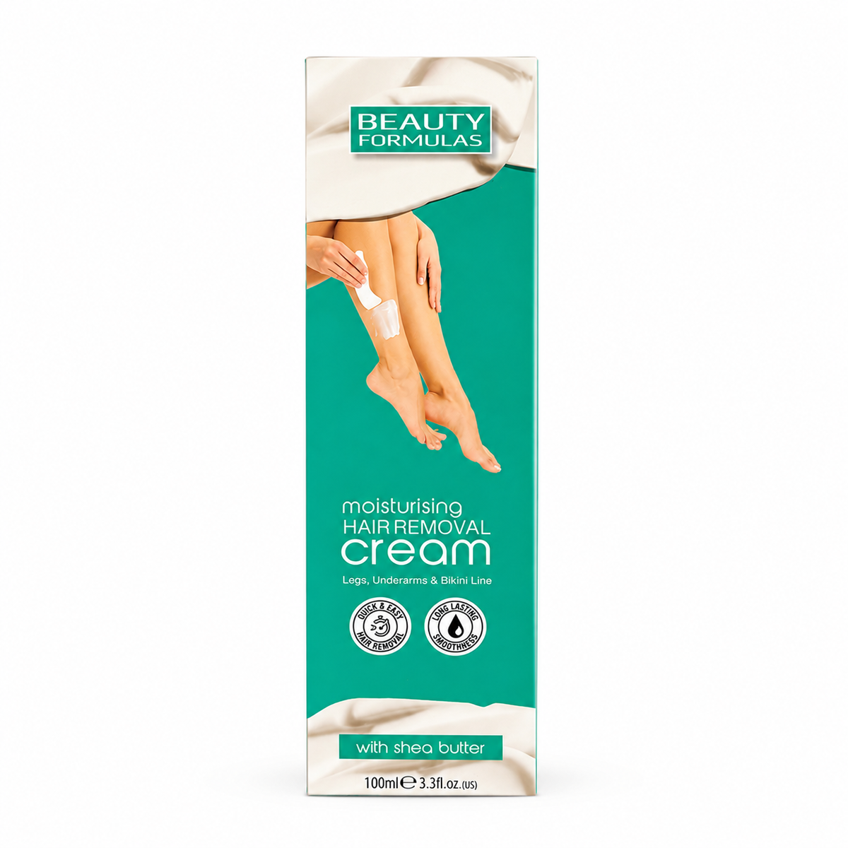 Beauty Formulas Moisturising Hair Removal Cream – 100ml