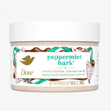 Dove Body Scrub Peppermint Bark – 298gm