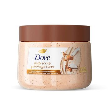 Dove Brown Sugar & Coconut Butter Body Scrub | Exfoliates & Deeply Nourishes | 425g