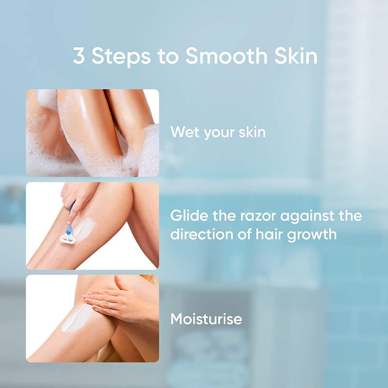 Gillette Venus Smooth Razor with Aloe Vera – 4 Cartridges