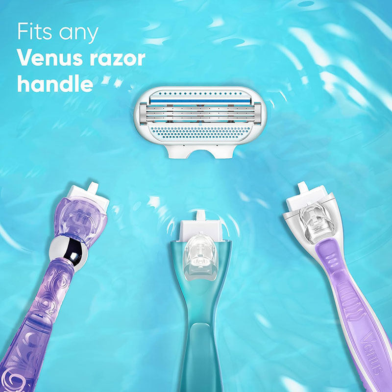 Gillette Venus Smooth Razor with Aloe Vera – 4 Cartridges