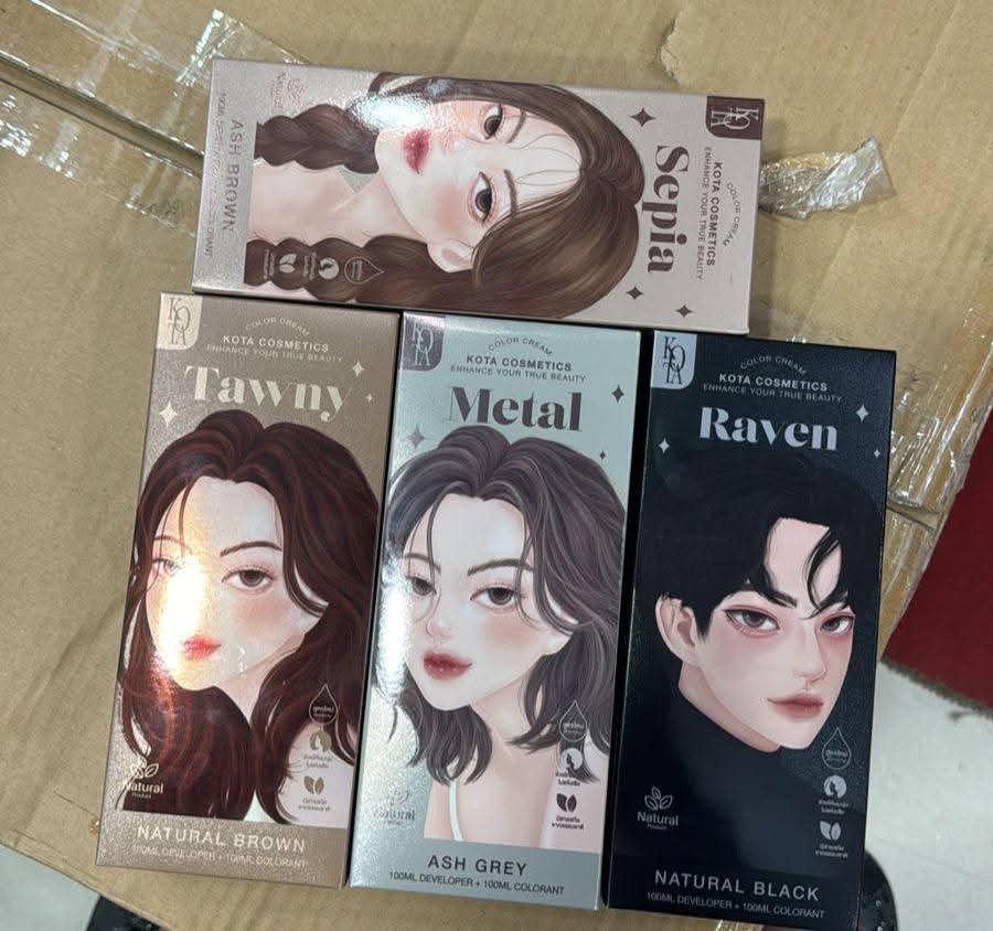 Kota Cosmetics Hair Color Cream – Metal
