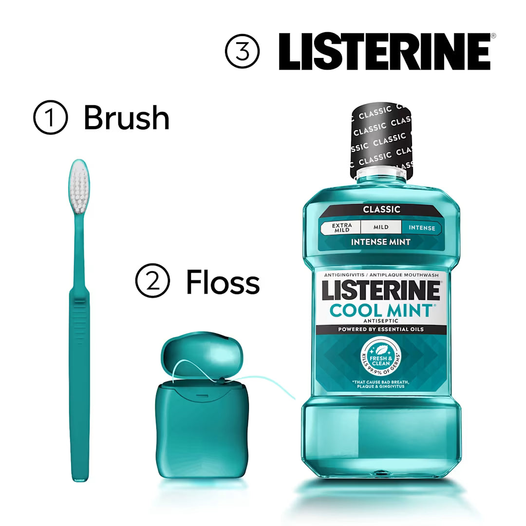 Listerine Cool Mint Antiseptic Mouthwash