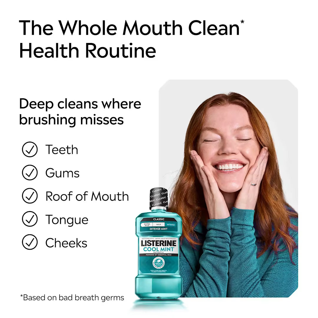Listerine Cool Mint Antiseptic Mouthwash