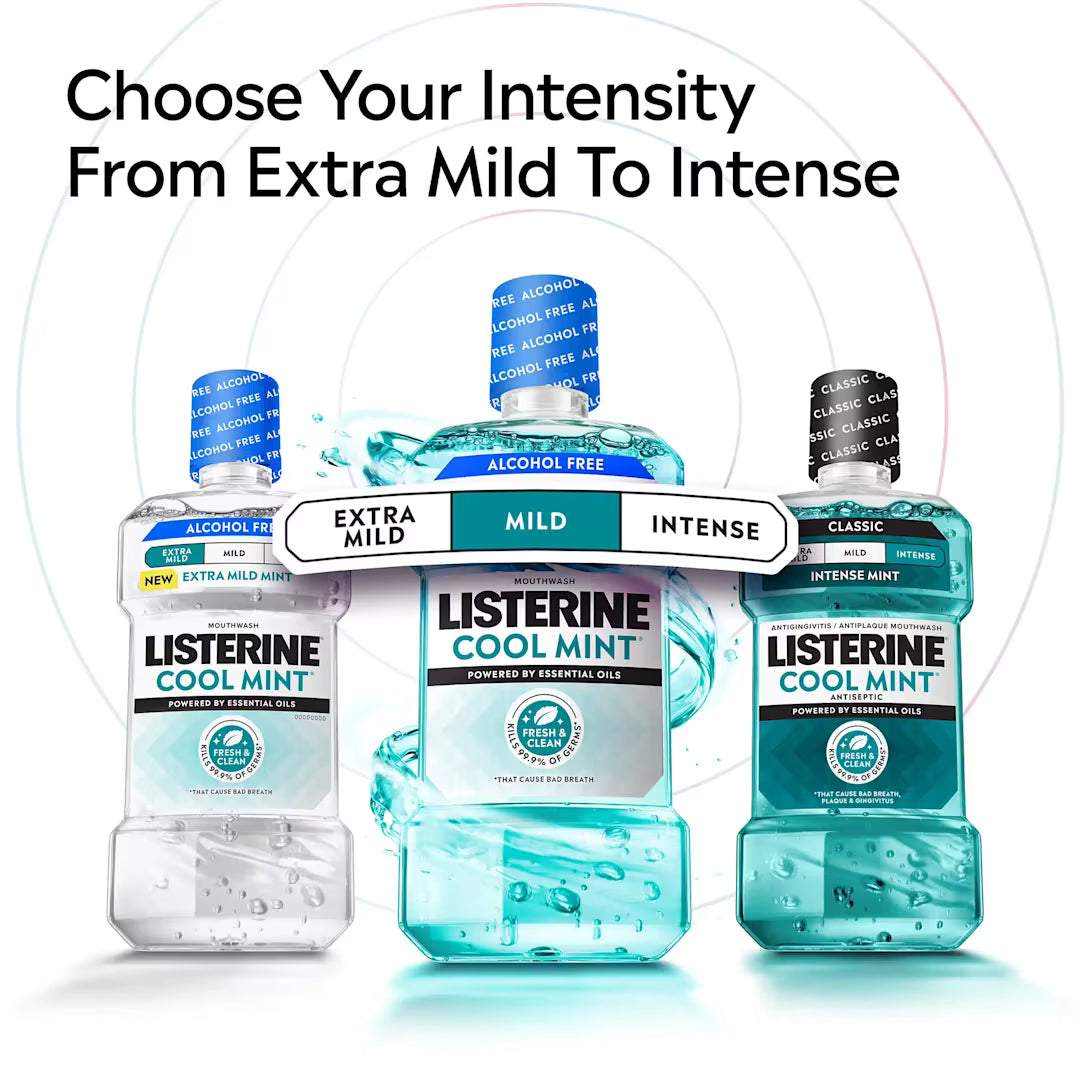 Listerine Cool Mint Antiseptic Mouthwash