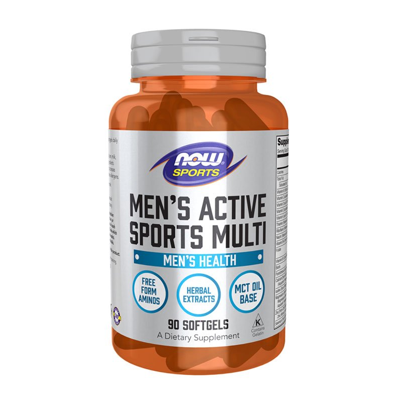 Now Foods Men’s Active Sports Multi – 90 Softgels