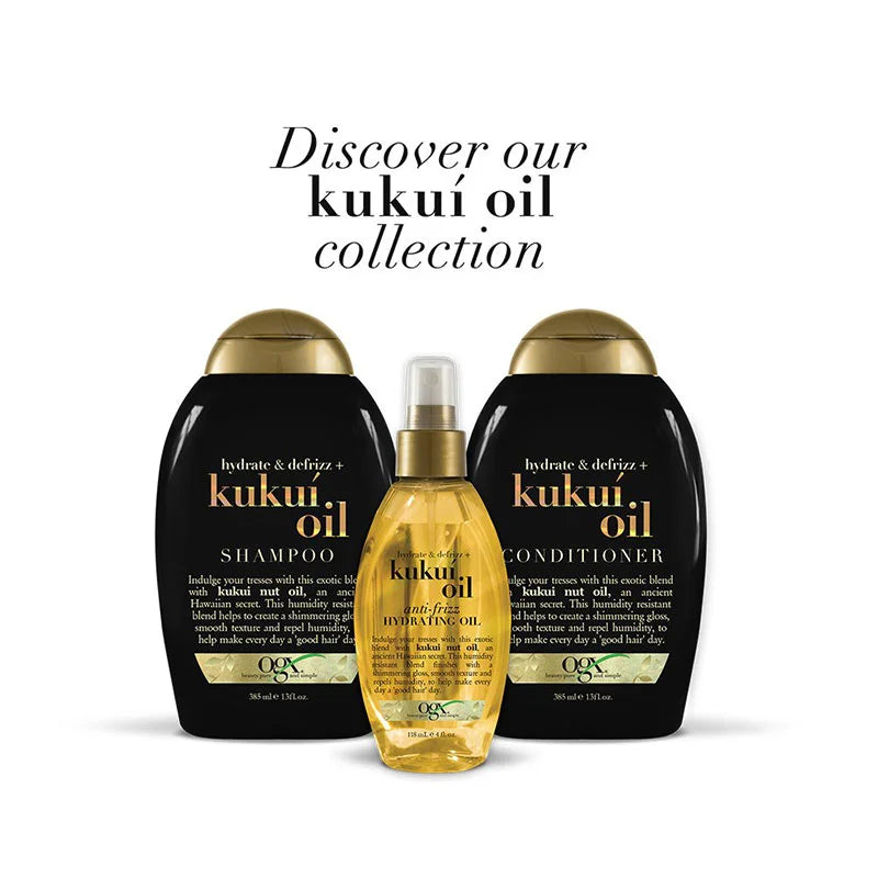 OGX Kukui Oil Shampoo – 385ml