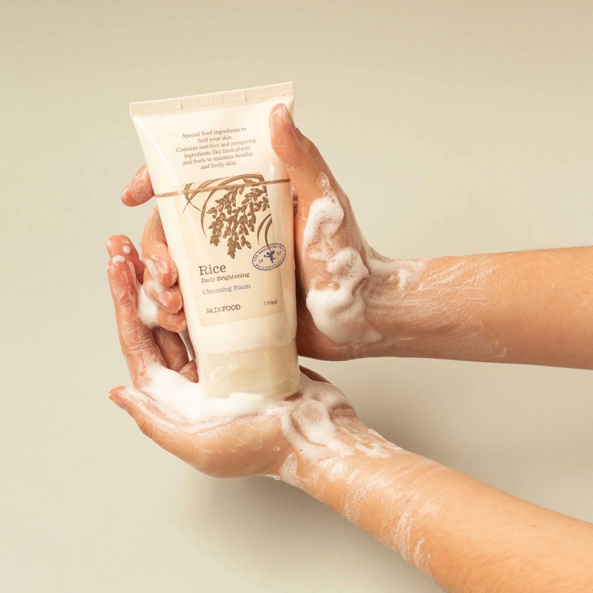 Skinfood Rice Daily Brightening Cleansing Foam 150ml