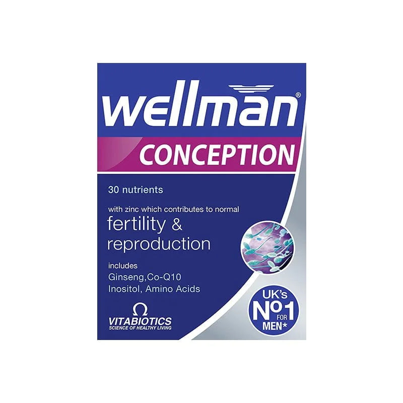 Vitabiotics Wellman Conception – 30 Tablets