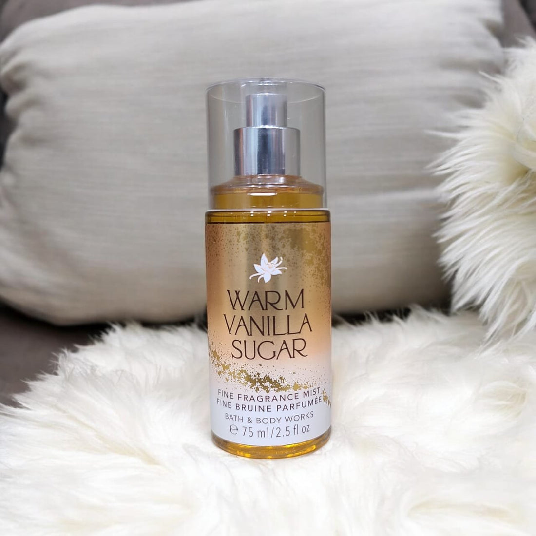 Bath and Body Works Travel Size Fine Fragrance Mist warm vanilla sugar 75ml