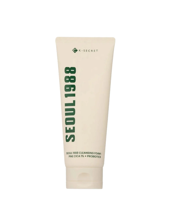K-SECRET-SEOUL 1988 Cleansing Foam : Pine Cica 1% + Probiotics 150ml