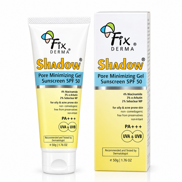 Fix derma Shadow Pore Minimizing Gel Sunscreen SPF 50 50g
