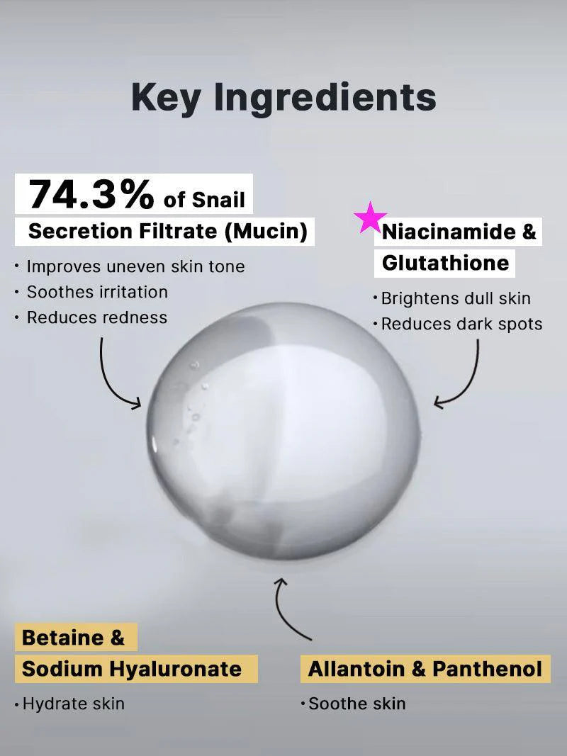 Cosrx Advanced Snail Radiance Dual Essence 80ml