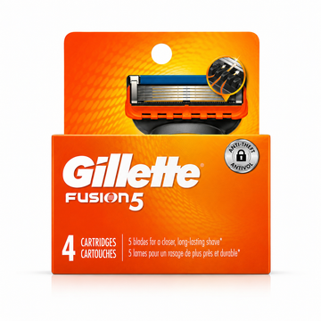 Gillette Fusion5 Replacement Cartridges – 4 Pack