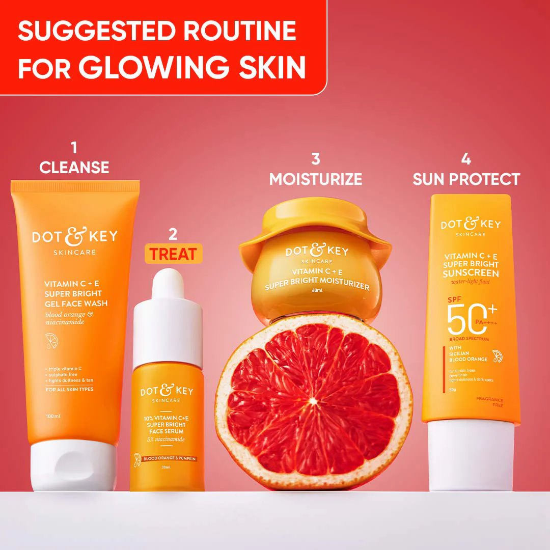 Dot & Key 10% Vitamin C + E Super Bright Face Serum 30ml