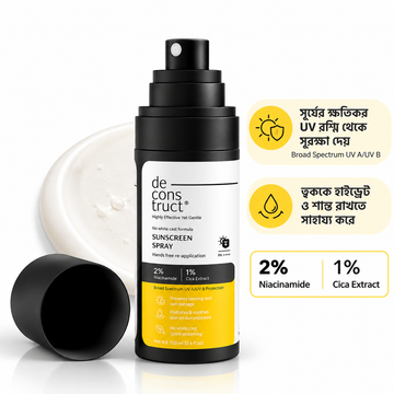 Deconstruct Sunscreen Spray 2% Niacinamide + 1% Cica Extract – 50ml