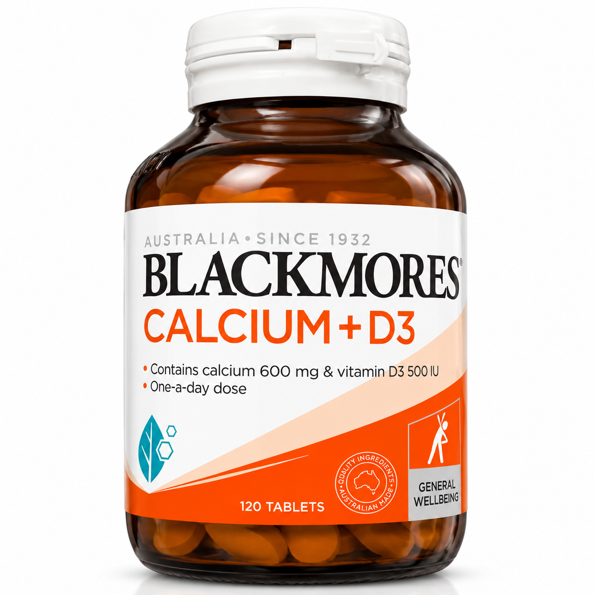 Blackmores Calcium + Vitamin D3 – 120 Tablets