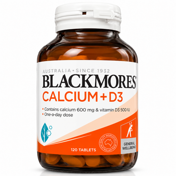 Blackmores Calcium + Vitamin D3 – 120 Tablets