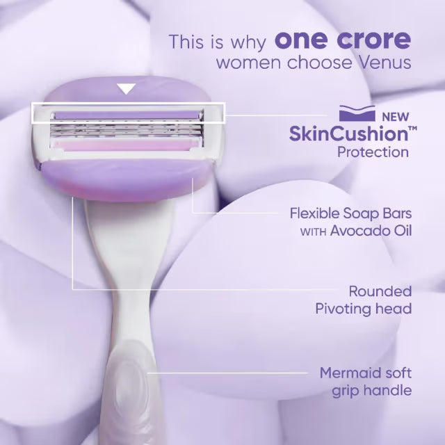Gillette Venus ComfortGlide Breeze Razor – 2 Blades