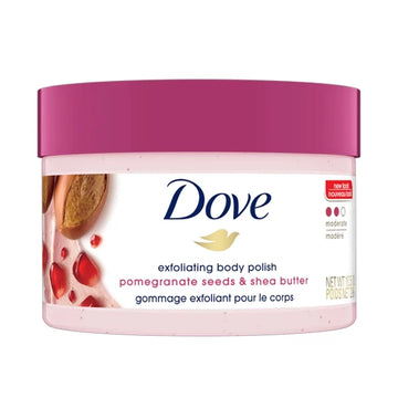 Dove Exfoliating Body Polish Pomegranate Seeds & Shea Butter – 298gm