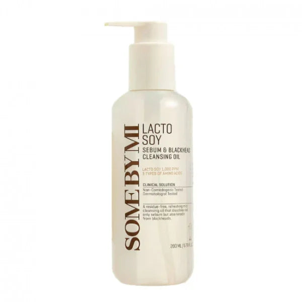 Some By Mi Lacto Soy Sebum & Blackhead Cleansing Oil 200ml