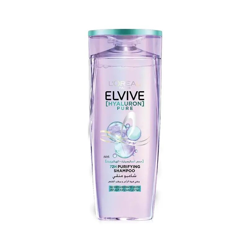 LOreal Paris Hyaluron Pure 72h Purifying Shampoo 400ml