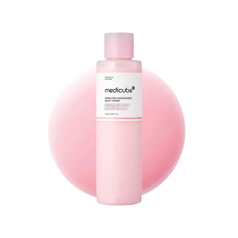 Medicube PDRN Pink Niacinamide Milky Toner – 150ml