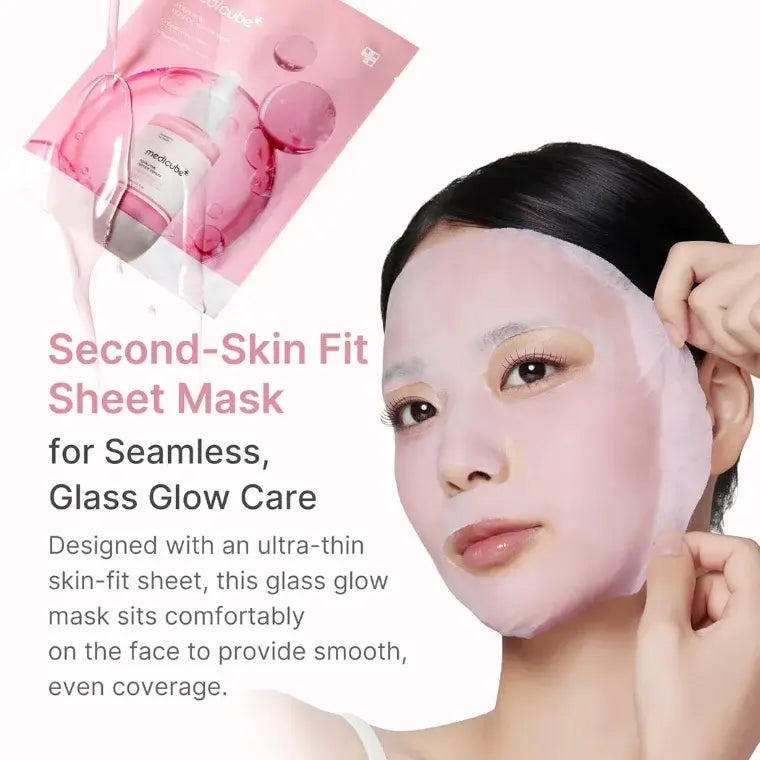 Medicube PDRN Pink Peptide Serum Sheet Mask