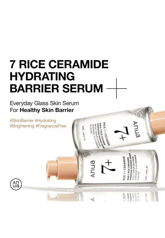 ANUA RICE CERAMIDE 7 HYDRATING BARRIER SERUM 50ml
